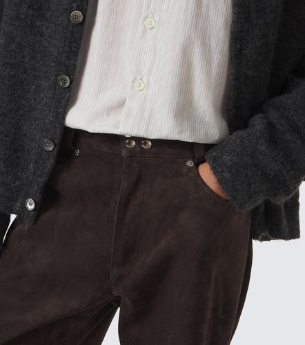 Pantaloni bootcut Carlson Cut in suede - Our Legacy - Modalova