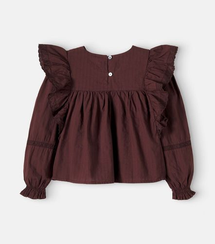 Blusa Dalia de voile de algodón bordada - Cozmo - Modalova