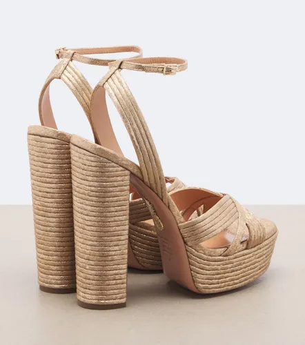 Aquazzura Sundance platform sandals - Aquazzura - Modalova