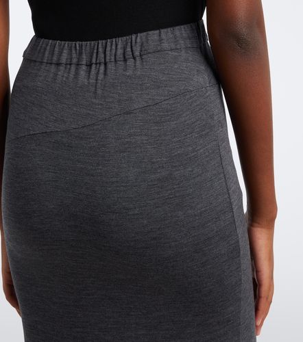 Wool jersey maxi skirt - Junya Watanabe - Modalova