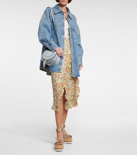 See By Chloé Espadrillas Glyn in pelle con platform - See By Chloe - Modalova