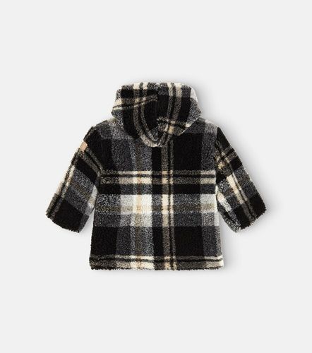 Bebé - abrigo de lona a cuadros - Il Gufo - Modalova