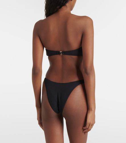 Slip bikini con applicazione floreale - Same - Modalova
