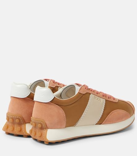 T Vintage suede and technical sneakers - Tod's - Modalova