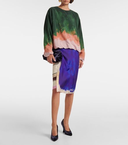 Dries Van Noten Top in misto seta - Dries Van Noten - Modalova