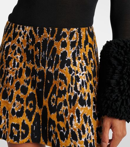 Alaïa Minifalda con estampado de leopardo - Alaia - Modalova