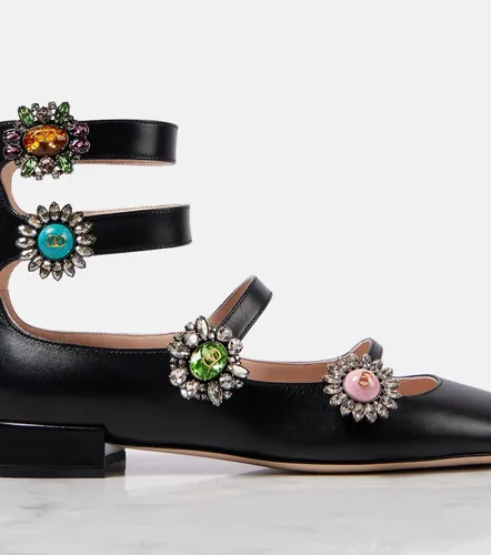 Preshoes embellished leather flats - Valentino Garavani - Modalova