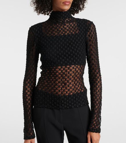 Róhe Top de mezcla de algodón con encaje - Rohe - Modalova