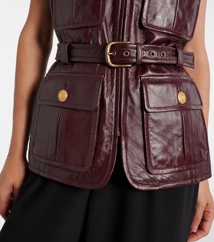 Chloe Belted leather vest - Chloe - Modalova