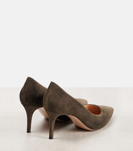 Gianvito 70 suede pumps - Gianvito Rossi - Modalova