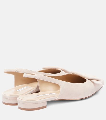 Maylura suede slingback flats - Manolo Blahnik - Modalova
