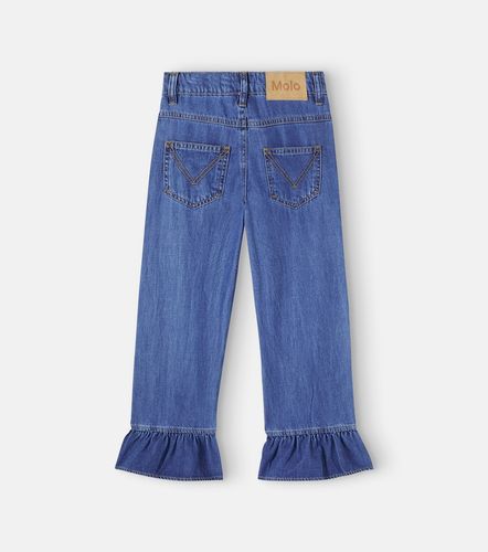 Jeans rectos Amara con volantes - Molo - Modalova