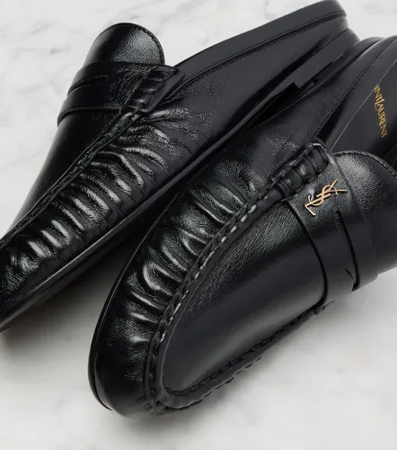 Slippers Le Loafer aus Leder - Saint Laurent - Modalova