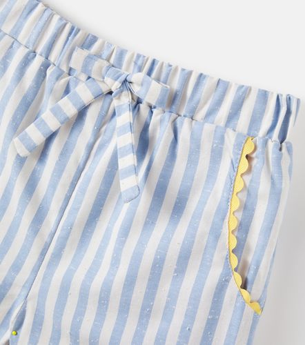 Shorts Miranda de algodón a rayas - La Coqueta - Modalova