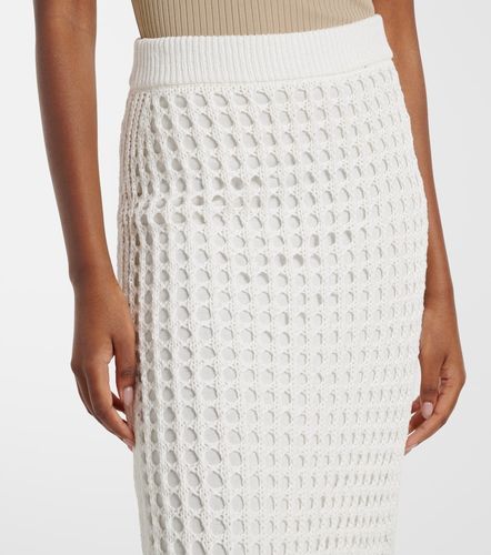 Falda midi Geode de algodón - Max Mara - Modalova
