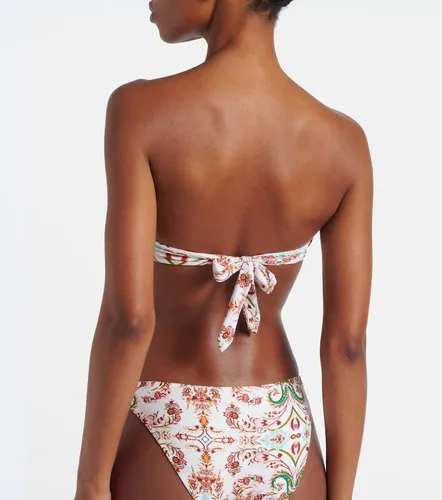 Martinique printed bandeau bikini top - Melissa Odabash - Modalova
