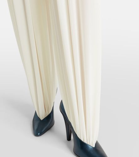 Alaia Silk-blend wide-leg pants - Alaia - Modalova