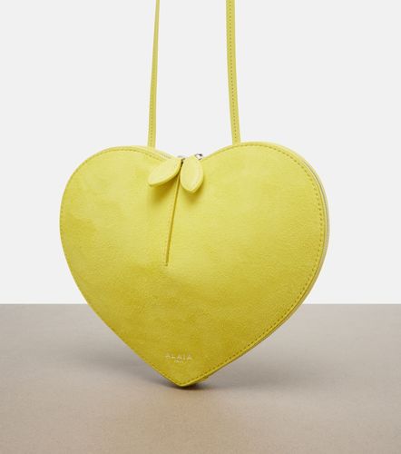 Alaïa Borsa a tracolla Le Cœur in pelle e suede - Alaia - Modalova