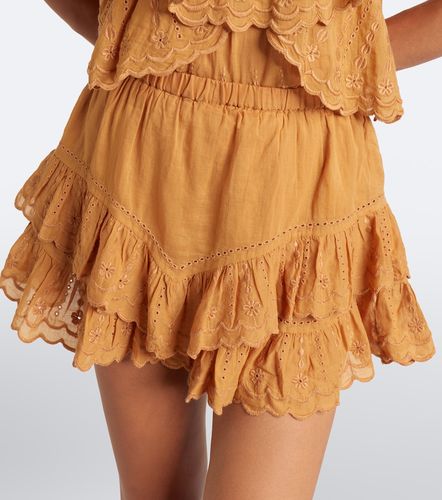 Shorts Jocadia de algodón con bordado inglés - Marant Etoile - Modalova