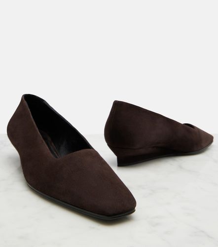 Wedges June aus Veloursleder - The Row - Modalova