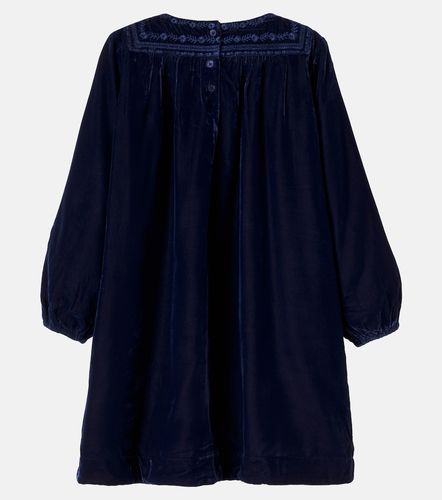 Vestido Pimousse de terciopelo bordado - Bonton - Modalova