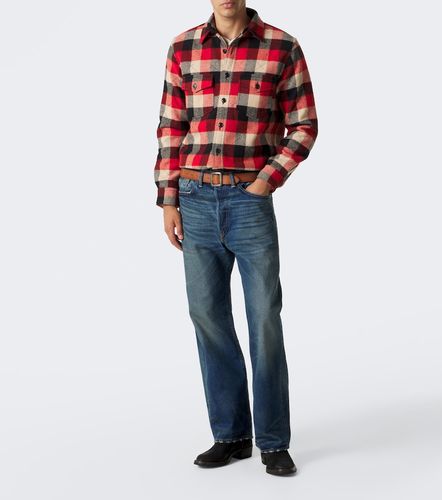 Sobrecamisa acolchada de sarga de lana a cuadros - RRL - Modalova