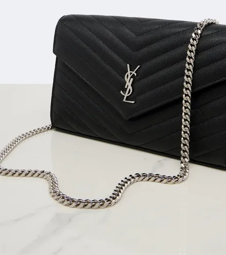 Cassandre Envelope leather wallet on chain - Saint Laurent - Modalova