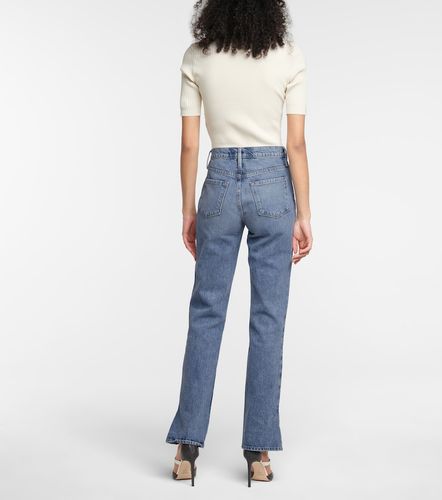 Jeans rectos Le Drew de tiro alto - Frame - Modalova