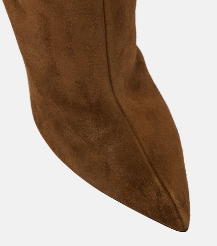 Botas altas de ante con flecos - Paris Texas - Modalova