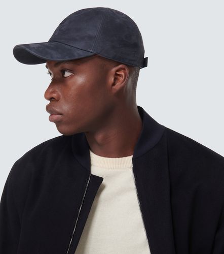 Loro Piana Logo suede baseball cap - Loro Piana - Modalova
