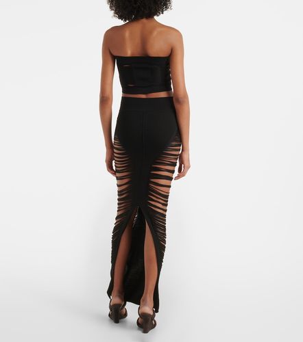 Cutout strapless wool top - Rick Owens - Modalova