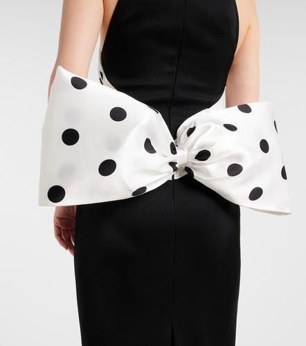 Polka-dot halterneck gown - David Koma - Modalova