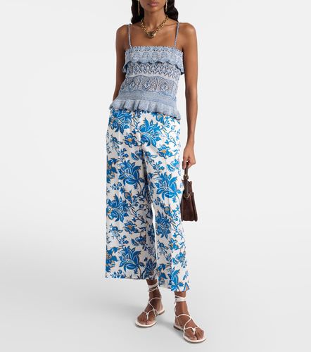 Etro Crop top de punto de algodón - Etro - Modalova