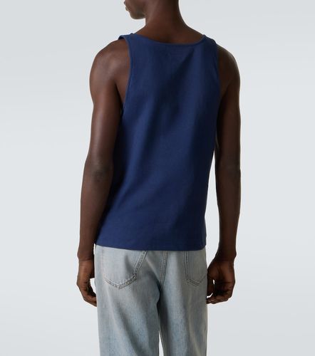 Tank top Cassandre de algodón bordado - Saint Laurent - Modalova