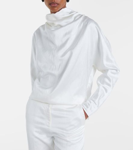 Toteme Draped satin blouse - Toteme - Modalova