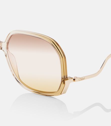 Chloe Wavy square sunglasses - Chloe - Modalova