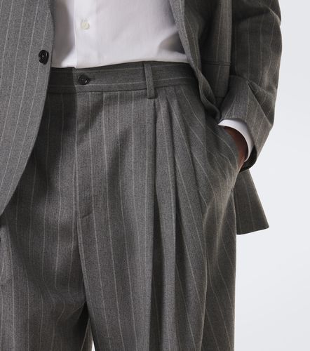Pinstripe virgin wool suit pants - Dolce&Gabbana - Modalova