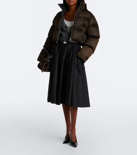 Prada Cropped Re-Nylon down jacket - Prada - Modalova