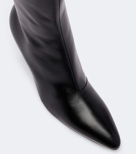 Heel-Less leather ankle boots - Maison Margiela - Modalova