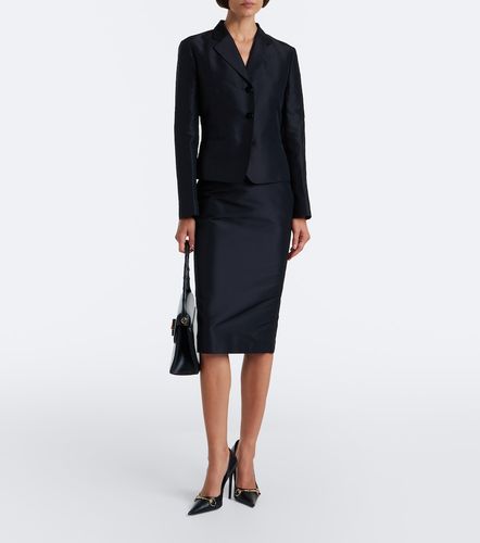 Gucci Silk faille pencil skirt - Gucci - Modalova