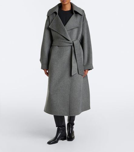 Issen wool-blend wrap coat - The Frankie Shop - Modalova