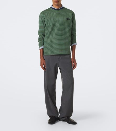 Miu Miu Chambray wide-leg pants - Miu Miu - Modalova