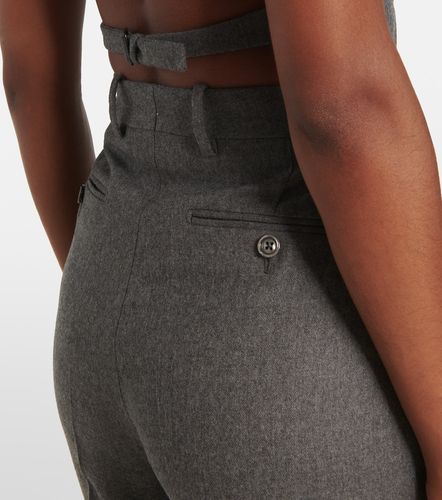 High-rise wool twill bootcut pants - Tom Ford - Modalova