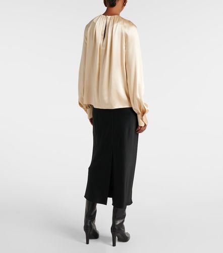 Blusa Elegante Key de satén de seda - Max Mara - Modalova