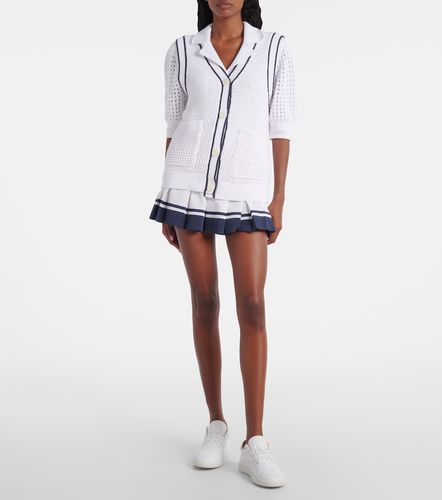 Leilani open-knit cotton-blend top - Varley - Modalova