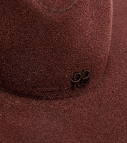 Wool-blend felt fedora - Ruslan Baginskiy - Modalova