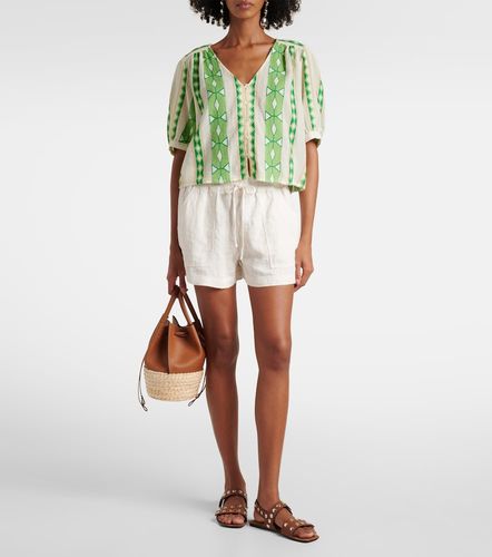 Velvet Shorts Sutton de lino - Velvet - Modalova