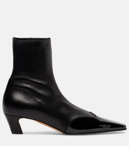 Nevada 40 leather ankle boots - Khaite - Modalova