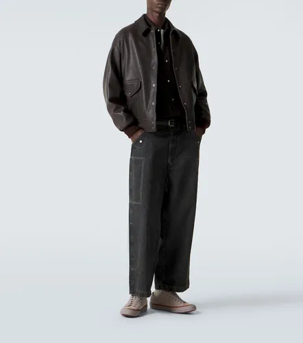 A.Presse A-1 leather blouson jacket - A.Presse - Modalova
