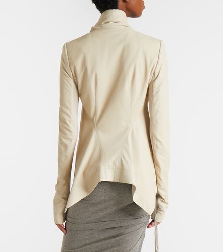 Naska leather biker jacket - Rick Owens - Modalova